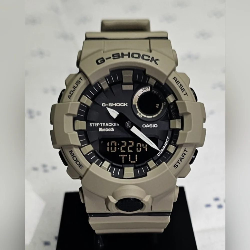 G Shock Sand Color GBA800UC-5A Steptracker Bluetooth